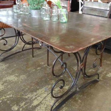 Katherine Steel Ornamental Table