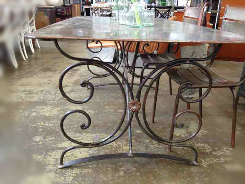 Katherine Steel Ornamental Table