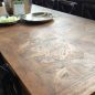 Ika Parquetry Dining Table - Light