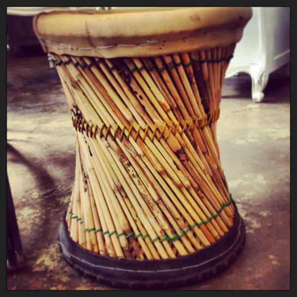 Basket Stool / Side Table