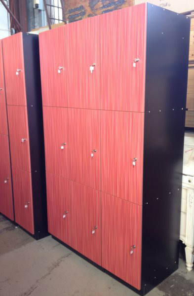 Lockers Custom Made by Canalside Interiors