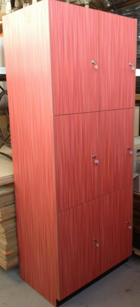 Lockers Custom Made by Canalside Interiors