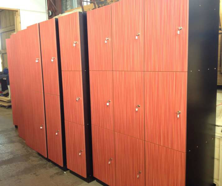 Lockers Custom Made by Canalside Interiors