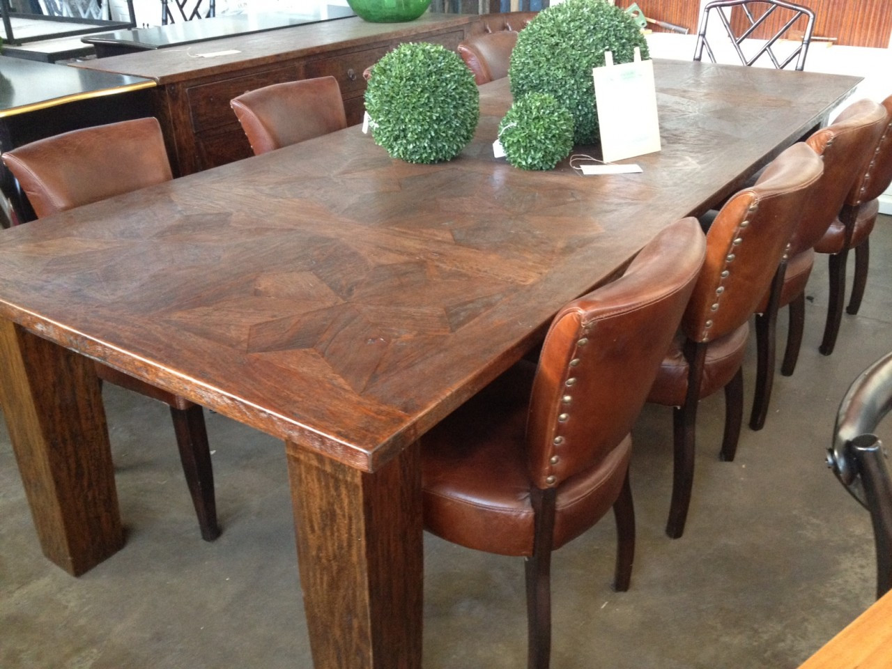 Ika Parquetry Dining Table - 300cm