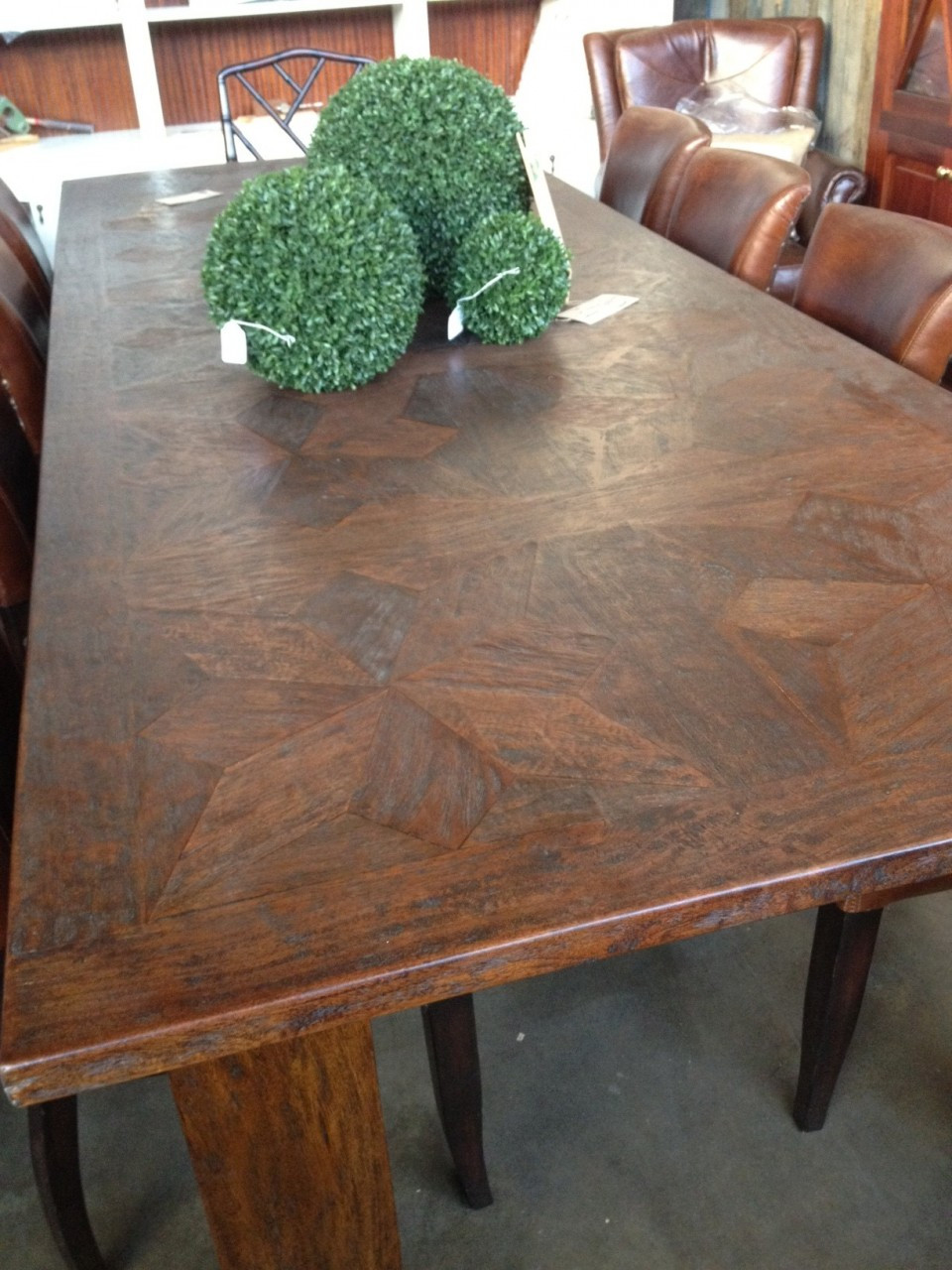 Ika Parquetry Dining Table - 300cm