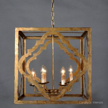 Joffrey Antique Gold Chandelier