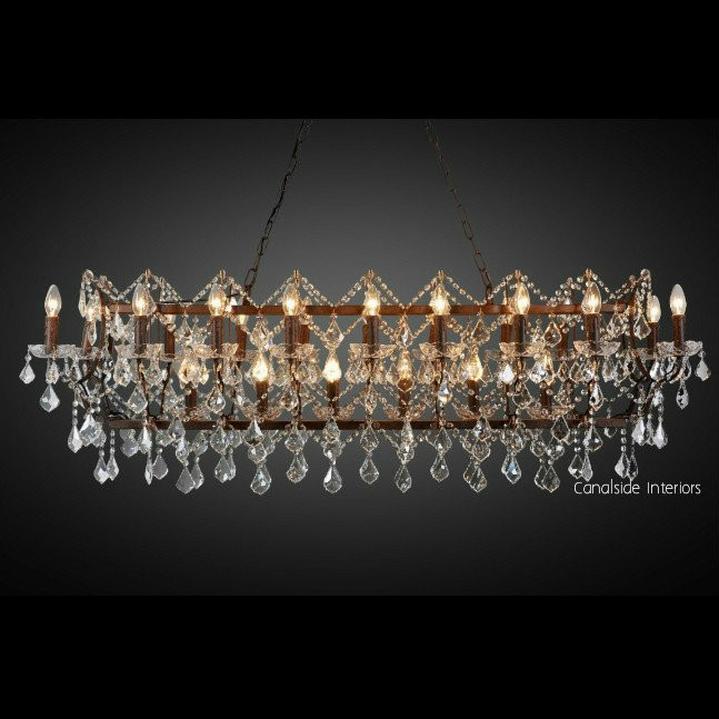 19th C Rococo Chandelier