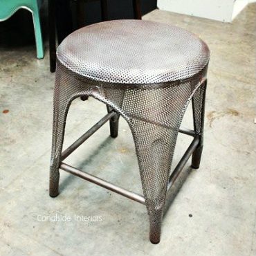 Shuttle Industrial Low Stool