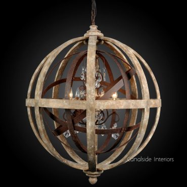 Kings Landing Orb Chandelier