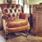 Knox Aged Leather Armchair