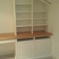 Custom Made Home Office Wall Units by Canalside Interiors