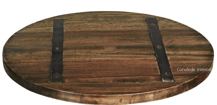 Café Table Tops with Metal insert - Round