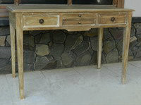 Peninsula Desk - Limewash