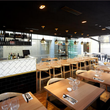 See Canalside Interiors' furniture at Panzerotti Bar 
Images C/- panzerottibar.com | Photography: stevebrownphotography.com