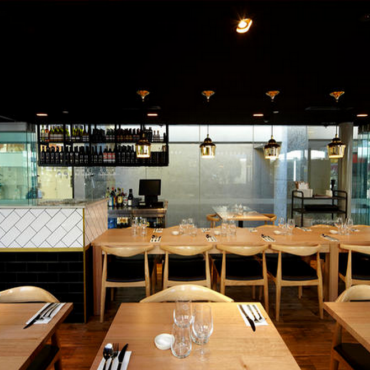 See Canalside Interiors' furniture at Panzerotti Bar 
Images C/- panzerottibar.com | Photography: stevebrownphotography.com