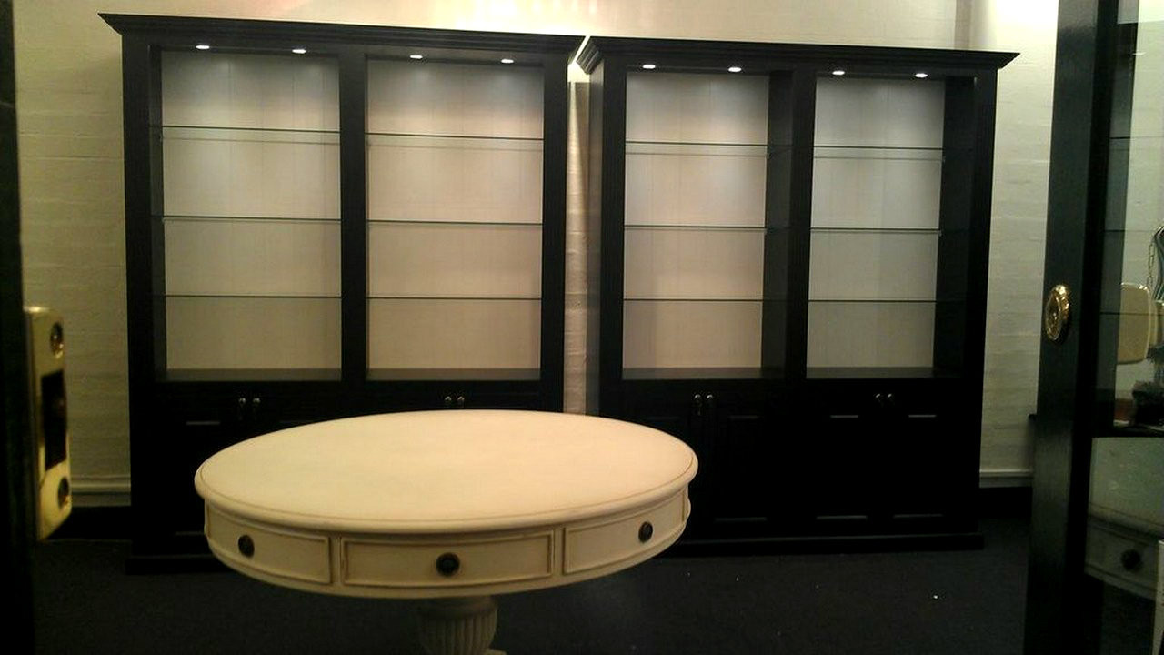 Custom Made Wall Units by Canalside Interiors