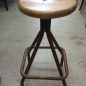 Sarah Woodtop Industrial Stool