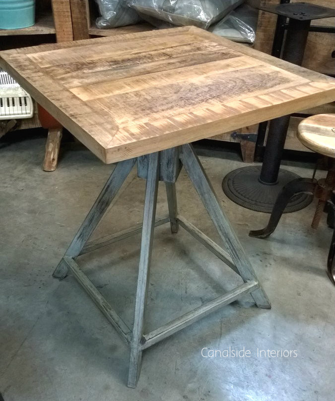 Trig Industrial Cafe Style Table