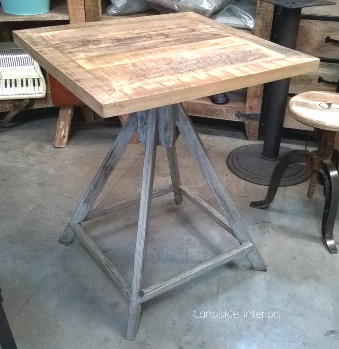 Trig Industrial Cafe Style Table