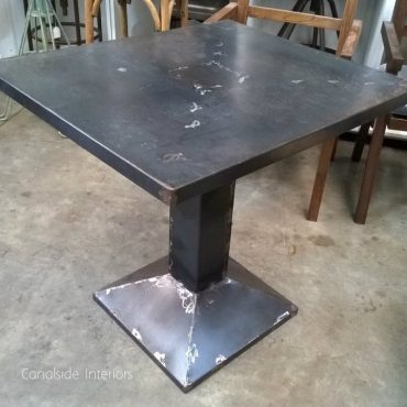 Submarine Industrial Metal Cafe Table