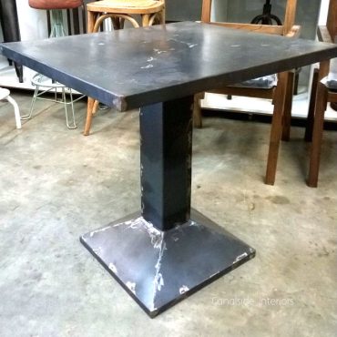 Submarine Industrial Metal Cafe Table