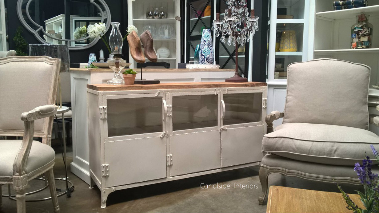 Foundry 3 Door Industrial Sideboard