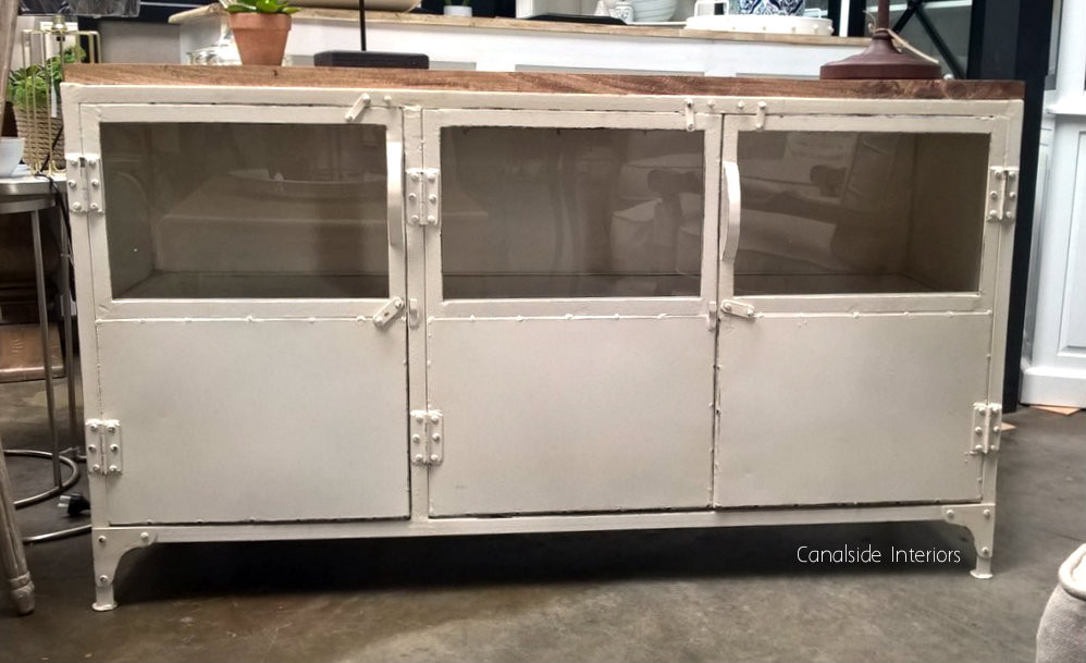 Foundry 3 Door Industrial Sideboard