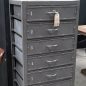 Jeffords 8 Drawer Industrial Tallboy Chest
