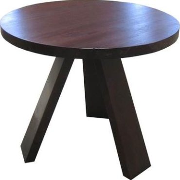 Wedge Round Side Table - Custom Made by Canalside Interiors
