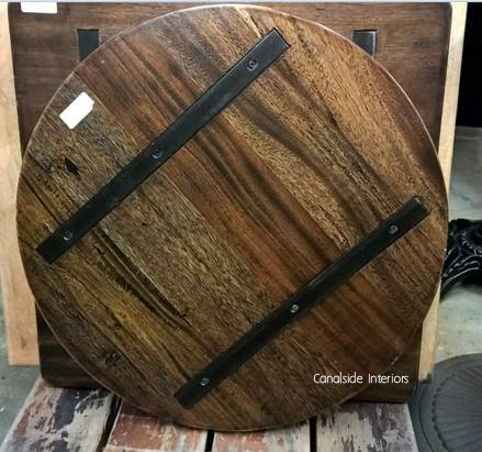 Café Table Tops with Metal insert - Round