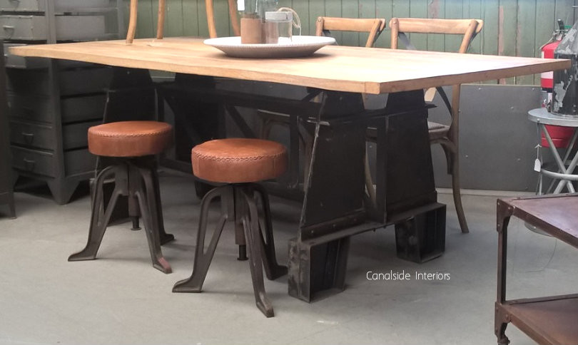 Bridge Industrial Table