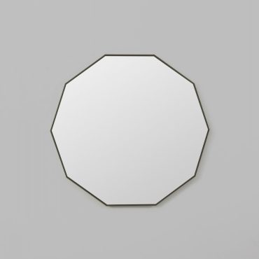 Flynn Geo Mirror - Black