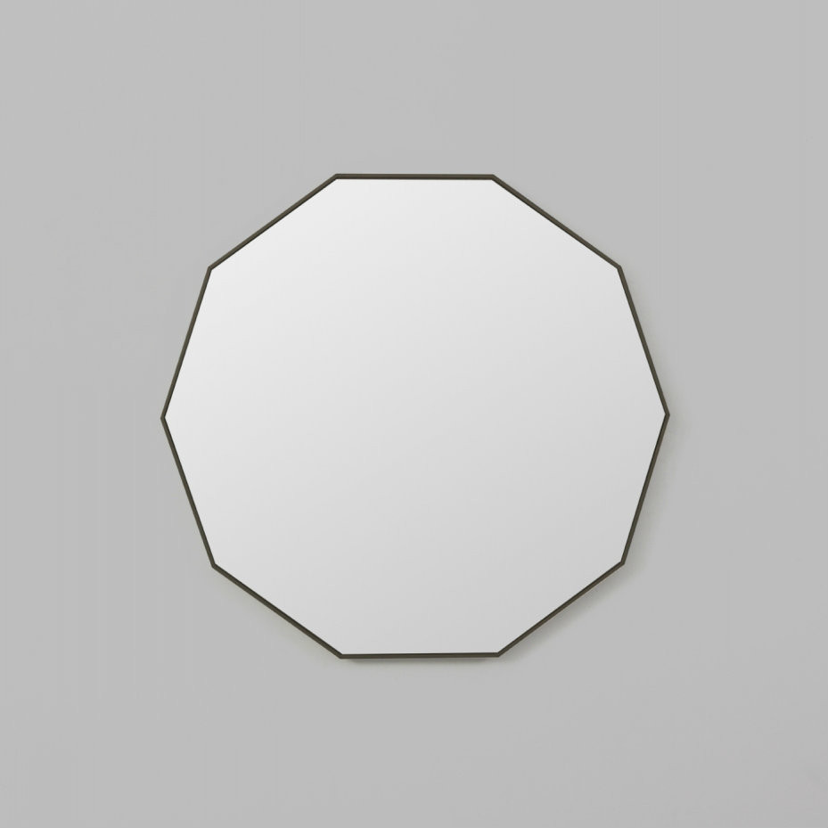 Flynn Geo Mirror - Black