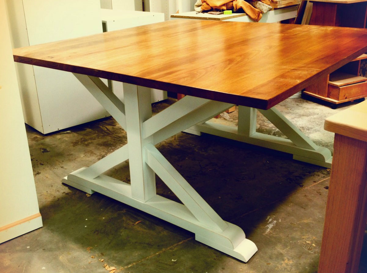 Custom Made Dining Table by Canalside Interiors