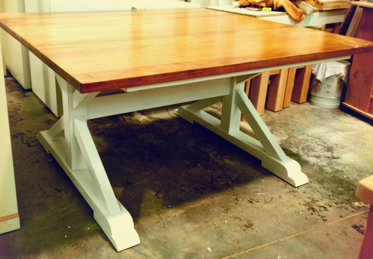 Custom Made Dining Table by Canalside Interiors