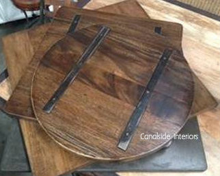 Café Table Tops with Metal insert - Round