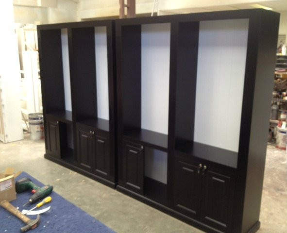 Custom Made Wall Units by Canalside Interiors