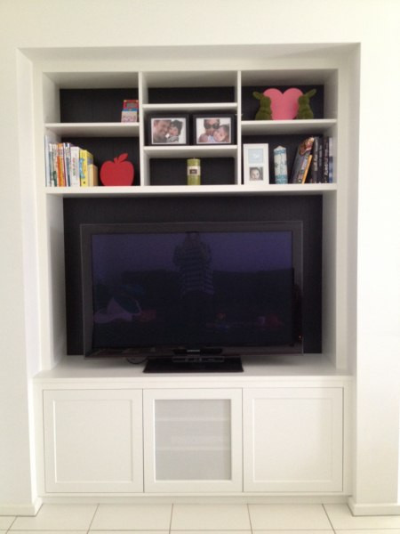Custom Made TV Entertainment Wall Unit